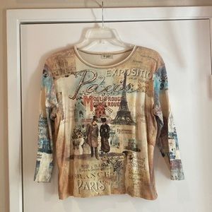 Paris women’s long sleeve size medium